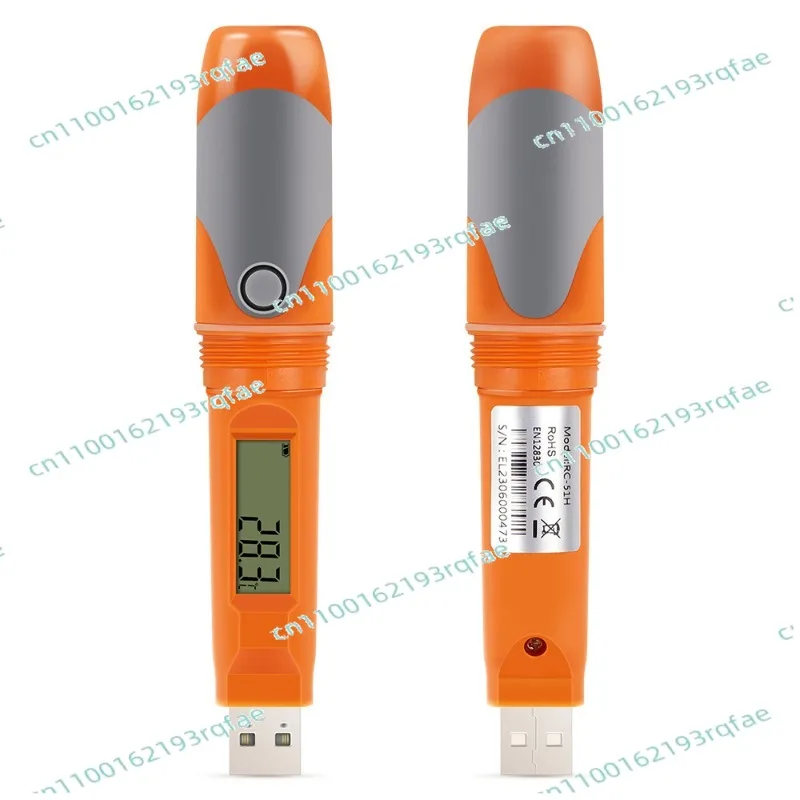 RC-51H Temperature Recorder Data Refrigeration Cold Chain Temperature and Humidity Recorder Exportable PDF Repeatable