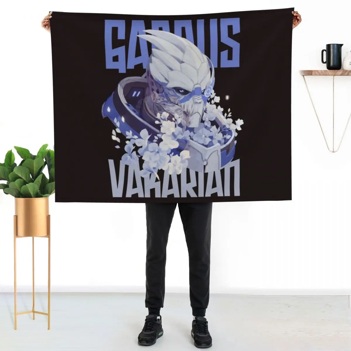 GARRUS VAKARIAN Classic Throw Blanket for sofa Fashion Sofas Kid'S heavy to sleep Thin Bed covers Blankets