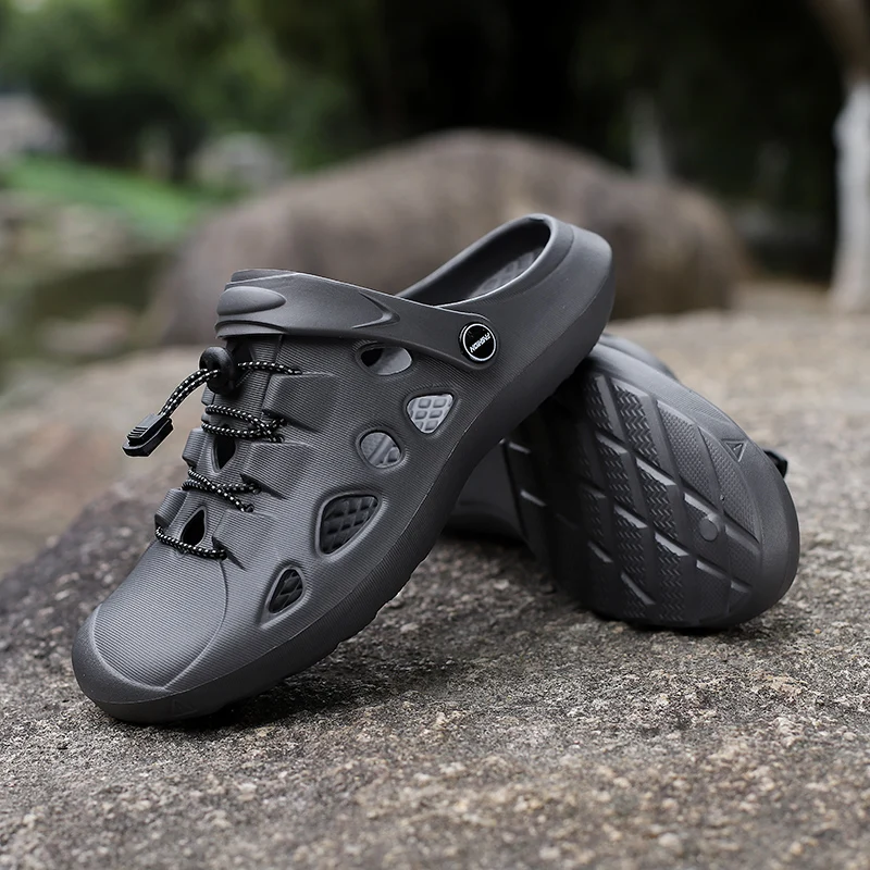 Men's Outdoor Casual Closed-Toe Dual-Wear Popular Beach Sandals