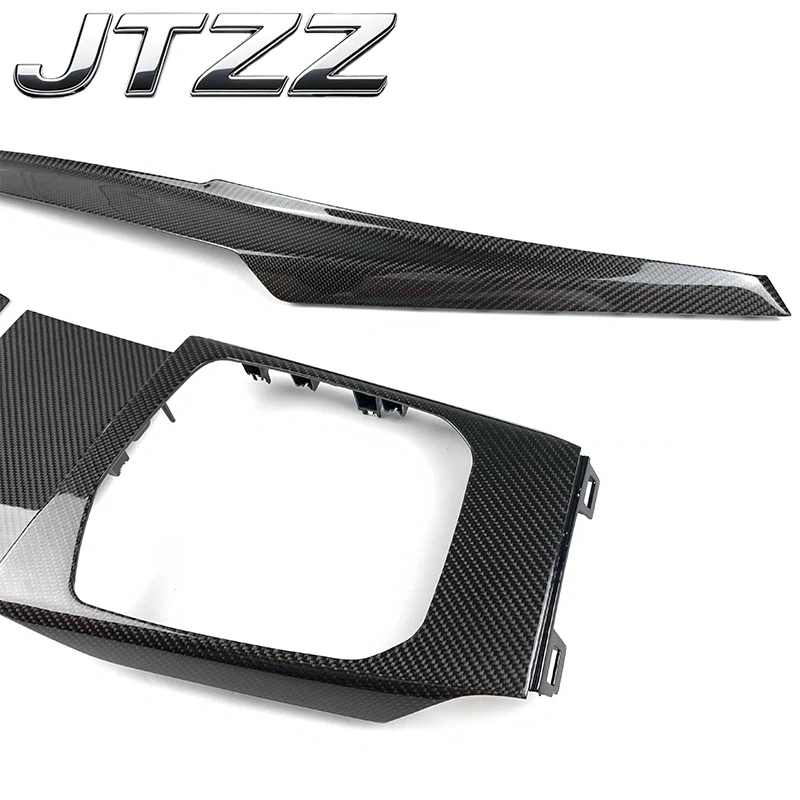 For BMW G20 G21 G81 G80 G87 M2 M3 M4 M340i 2020 2021 2022 2023 Interior Carbon Fiber Dashboard Center Console Shift Lever