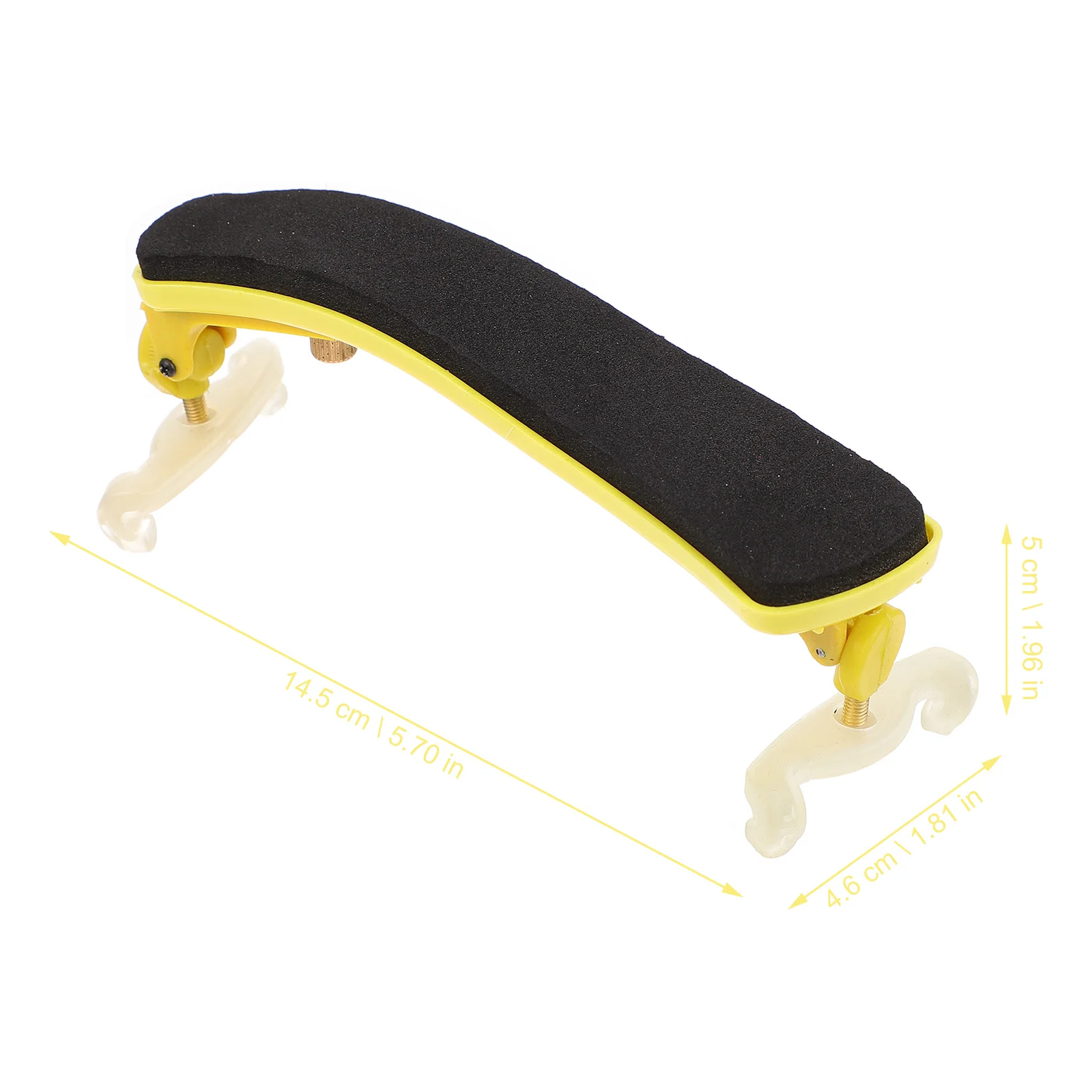 1 stuks rubberen viool schouderbescherming duurzaam fijn materiaal mooie kleur gemakkelijk te gebruiken rubberen viool schouderbescherming