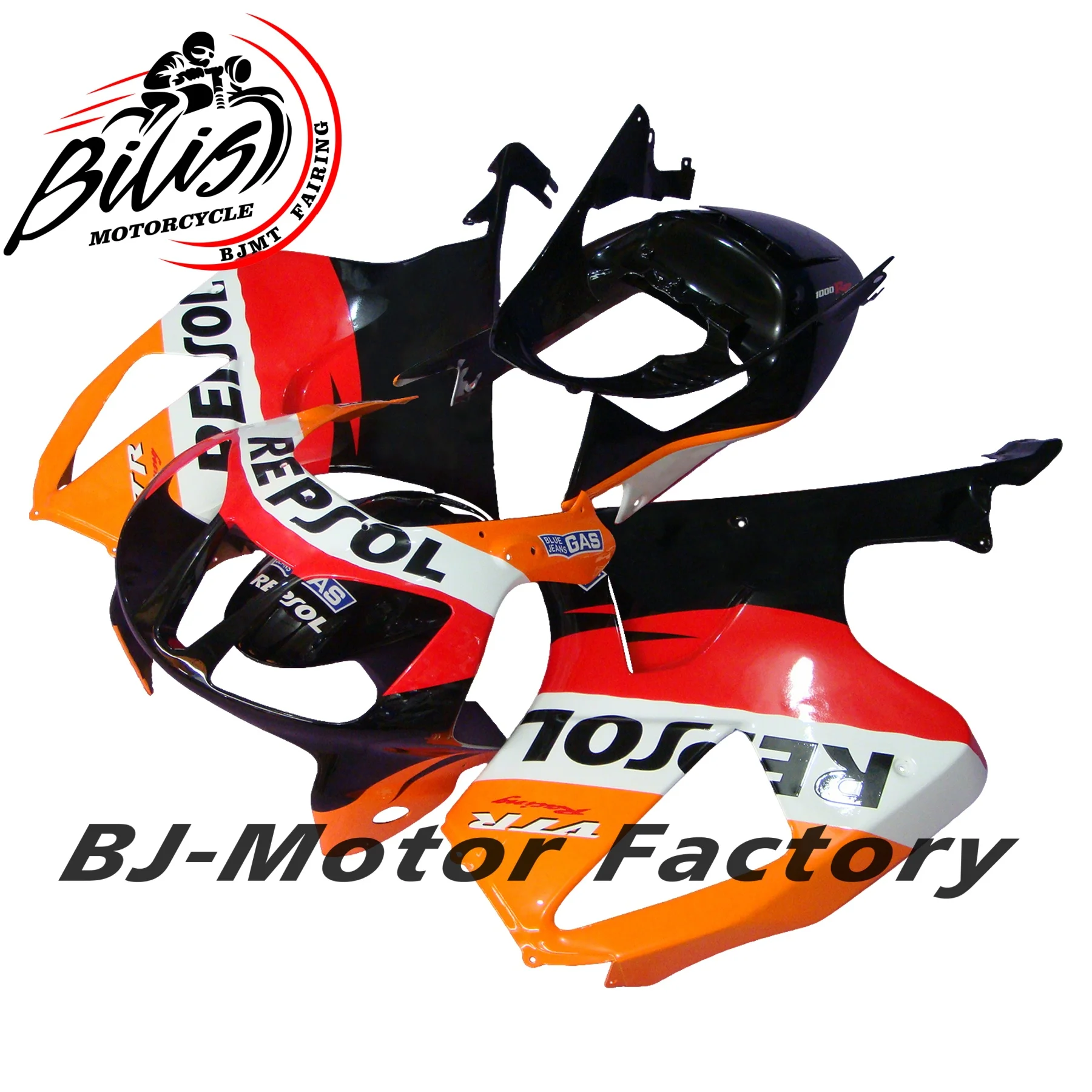 

Motorcycle Fairings Kit for HONDA VTR1000 00-06 VTR 1000 SP1 2000 2001 2002 2003 2006 White Green Black Bodywork Set