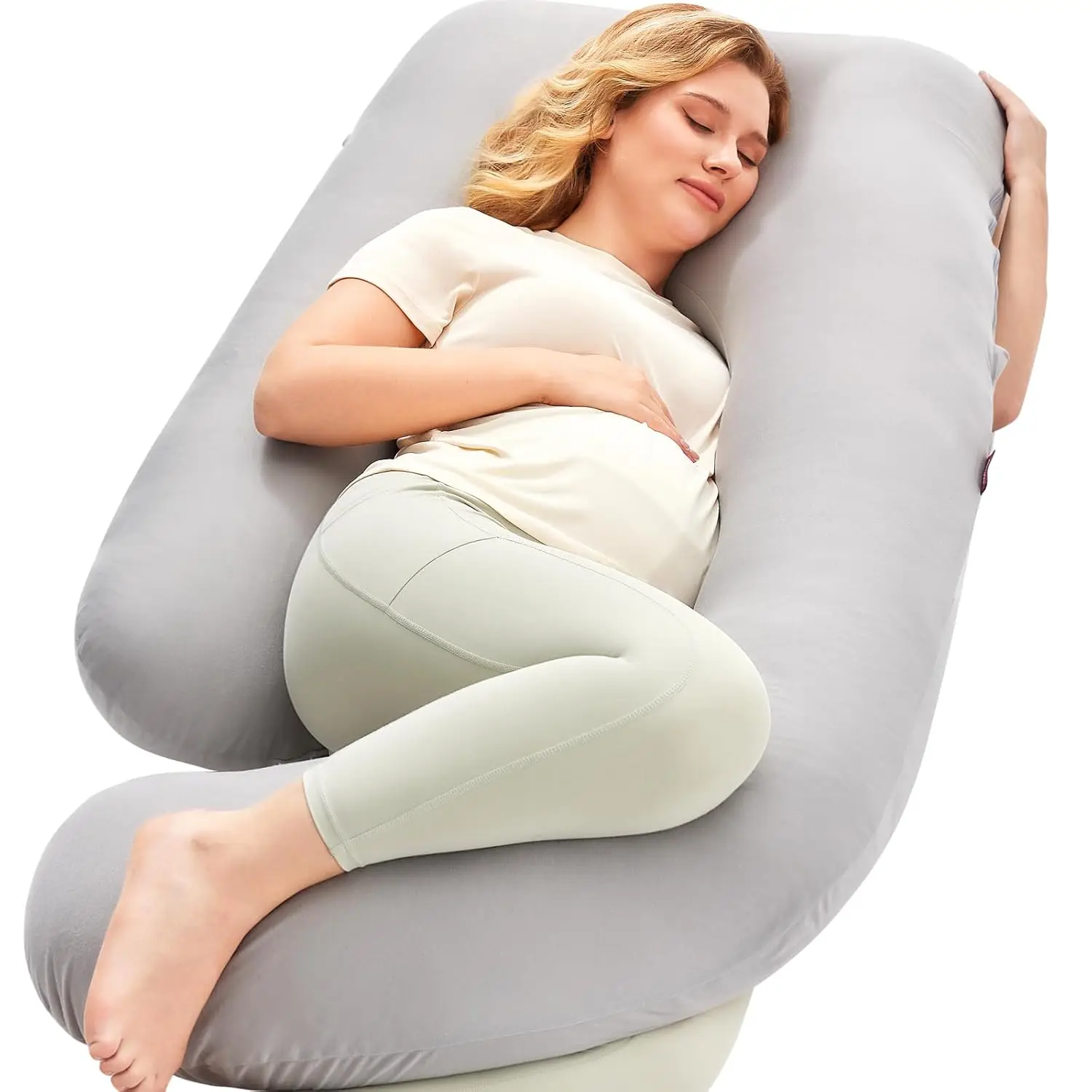 U Shaped Full Body Pillow for Pregnancy Women