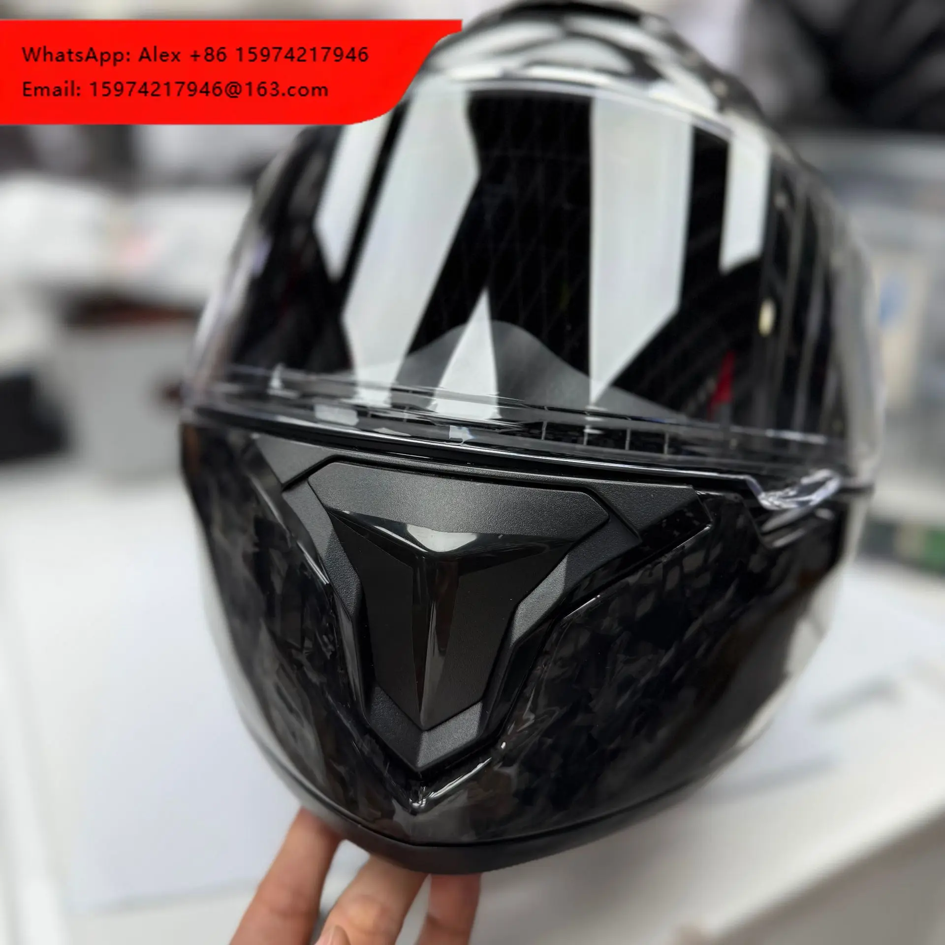 3C Certified Full Face Dual Visor Ultra-light Motorcycle Helmet For Men & Women All-season Helmet