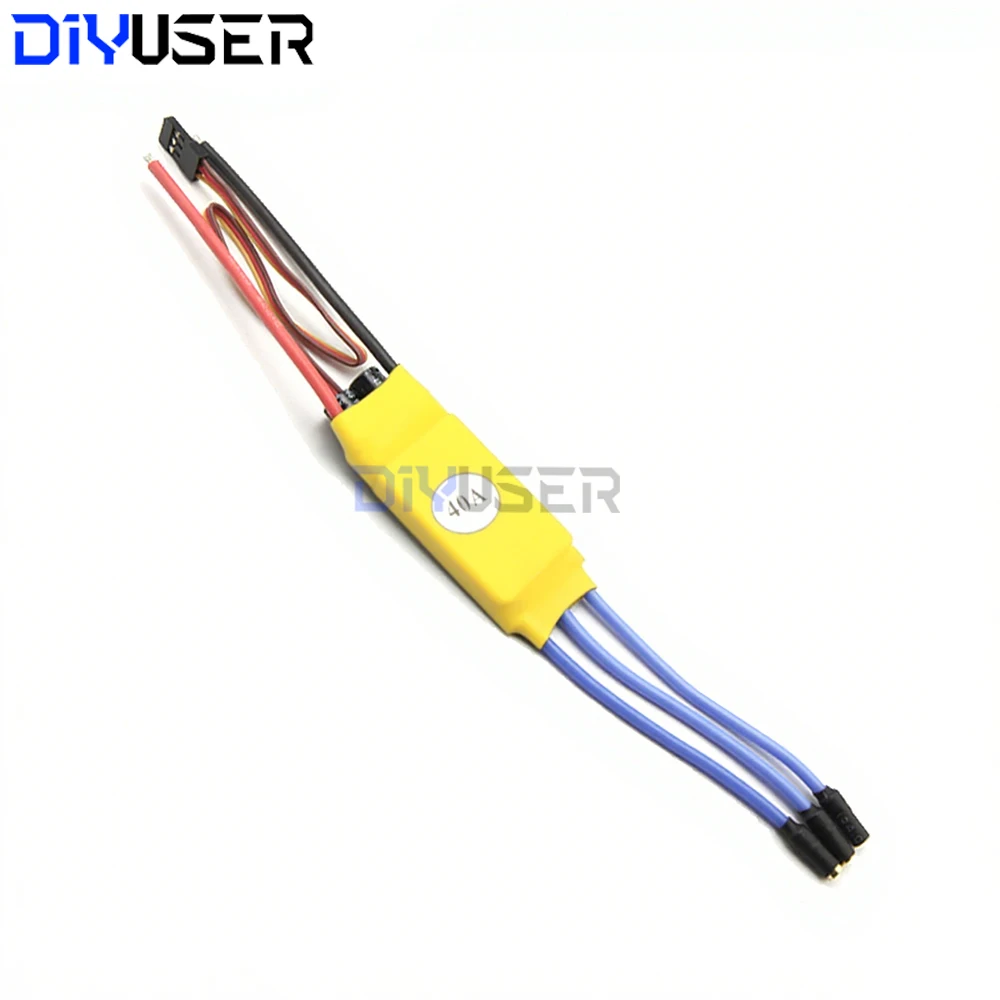 XXD HW 30A 40A ESC وحدة تحكم في سرعة محرك التيار المستمر عديم المسفرات RC BEC ESC T-rex 450 V2 قارب هليكوبتر لـ FPV F450 طائرة رباعية صغيرة بدون طيار