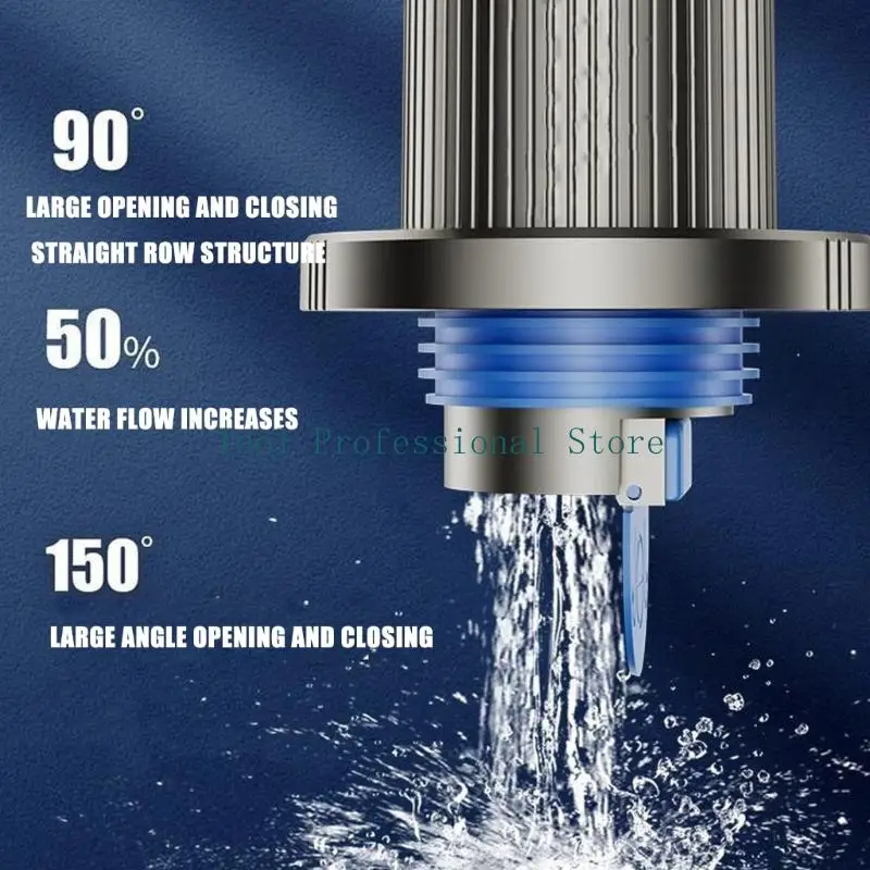 57QF Washer Drain Hose Seal Plug Floor Drain Plug Sewer Pipe Seal Rings Sealing Cover for Washing Machine Drain, Sink Drain