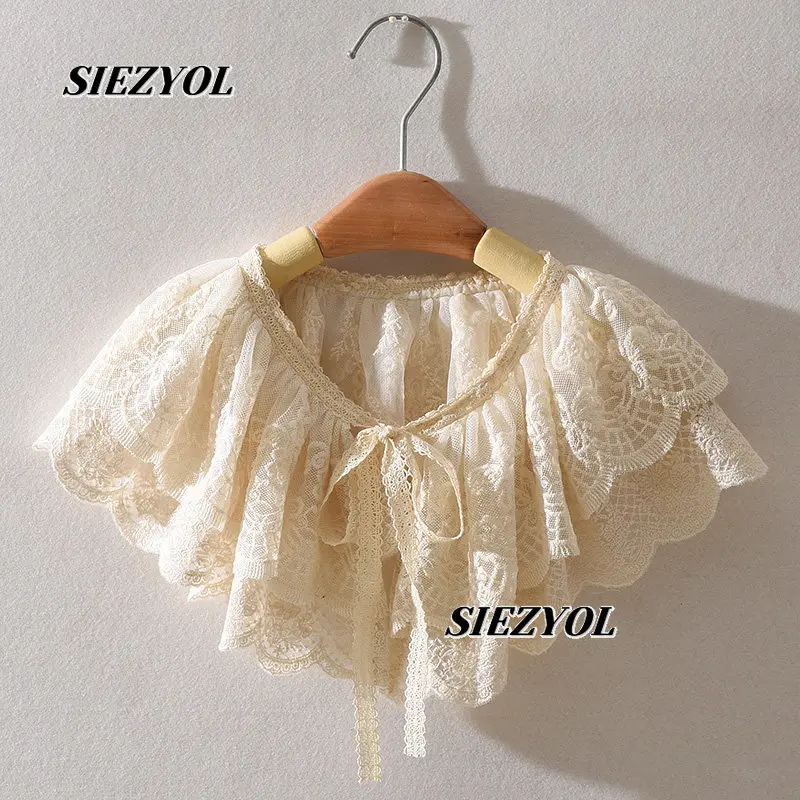 col-de-poupee-lolita-doux-et-polyvalent-en-coton-brode-double-couche-style-retro-japonais-et-coreen-avec-dentelle-pour-femme