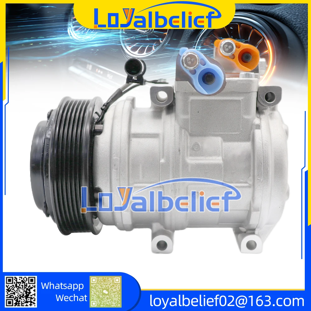 

10PA17C AC Compressor for SSANGYONG REXTON KYRON ACTYON Sport 2.7 XDI 6641300015 6641300115 6652300311 6652300511