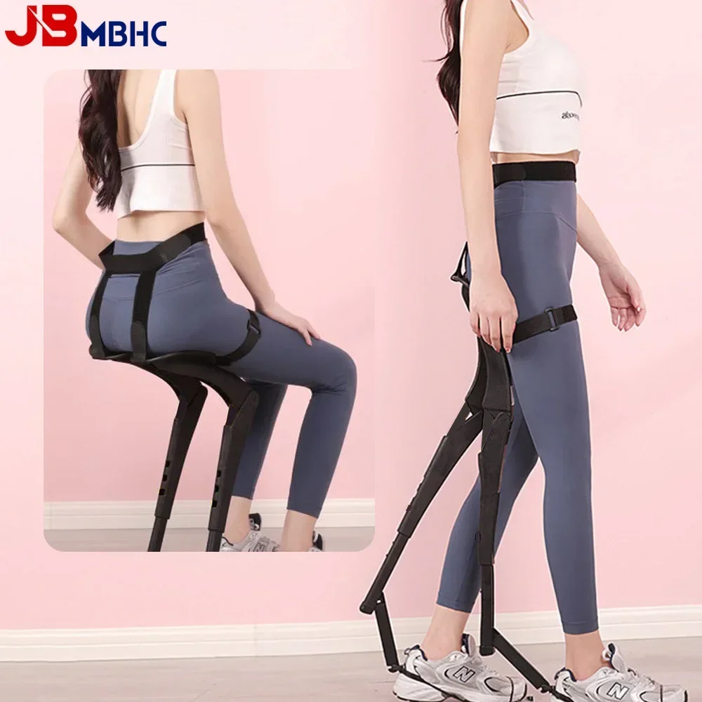 

Exoskeleton Wearable Lightweight Folding Chair Adjustable Wearing Chair Fishing Folding Stool Outdoor Travel MultifunctionalSeat