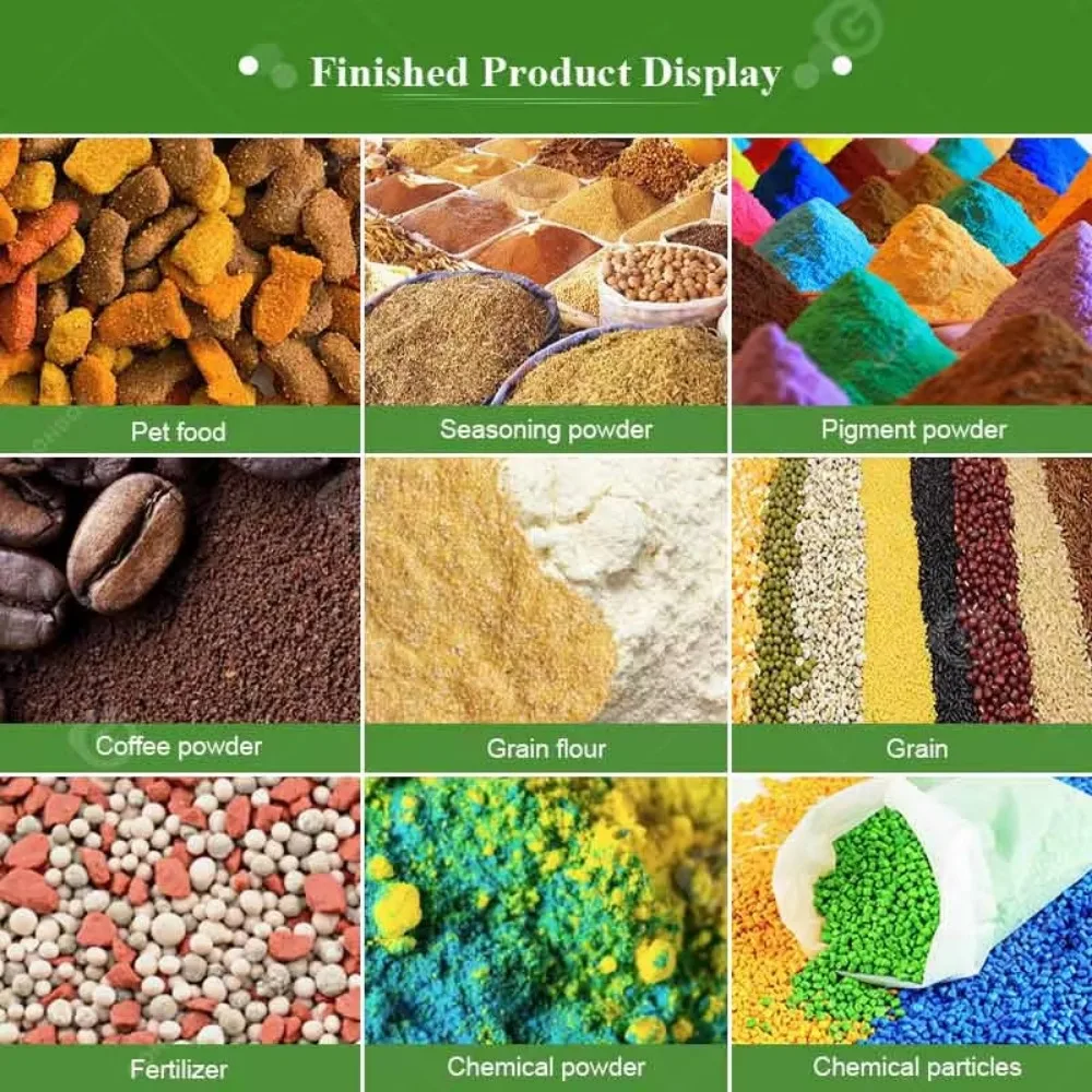Industrial Coffee Cocoa Liquid 1000kg Incense Condiments Chilli Powder Sugar Mixer Mix Machine for Flour view 6