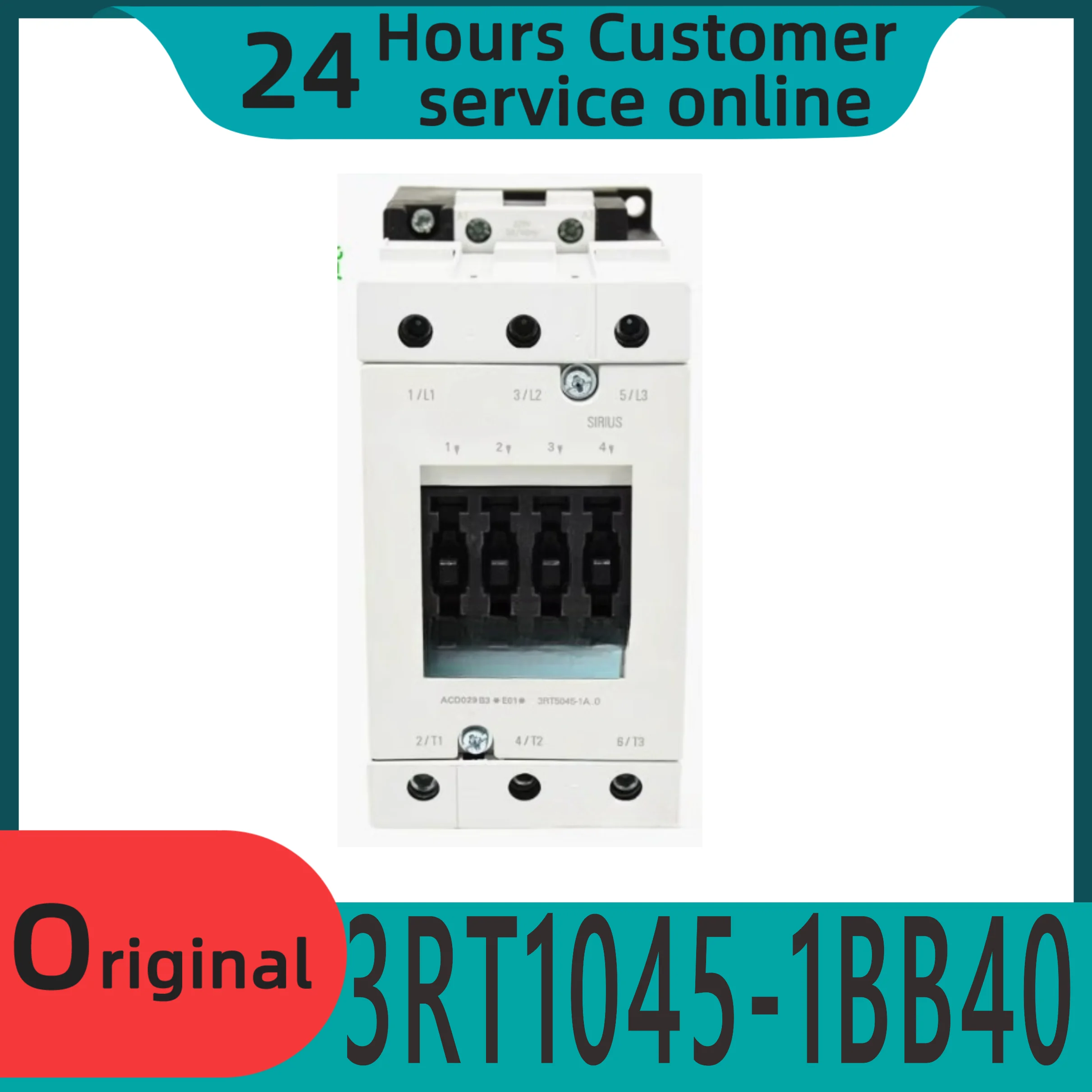 

New original 3RT1045-1BB40 DC24V DC contactor