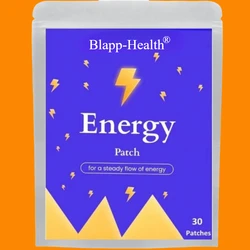 30 Patches Energy Transdermal Patches Supports Energy With B5 And B3 All Natural Vitamins & Mineral Patch