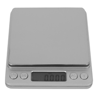 3X 500G X 0.01G Portable Mini Electronic Food Scales Pocket Case Postal Kitchen Jewelry Weight Balance Digital Scale