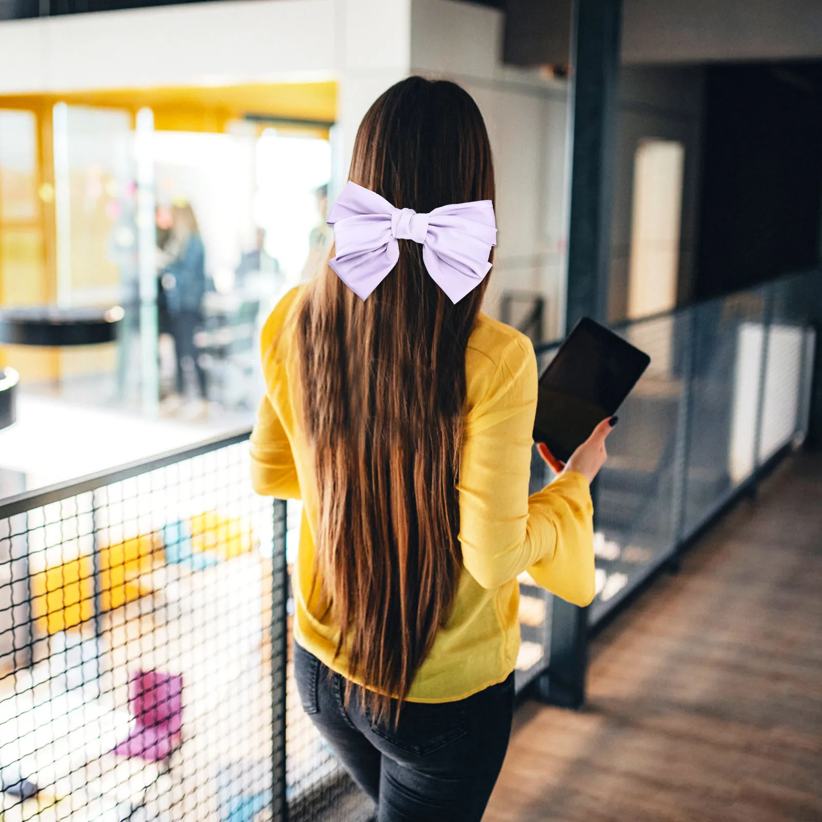 

Элегантная заколка-бант для волос из атласа, для густых, тонких, кудрявых и прямых волос, для свадьбы, вечеринки, уникальная идея для подарка