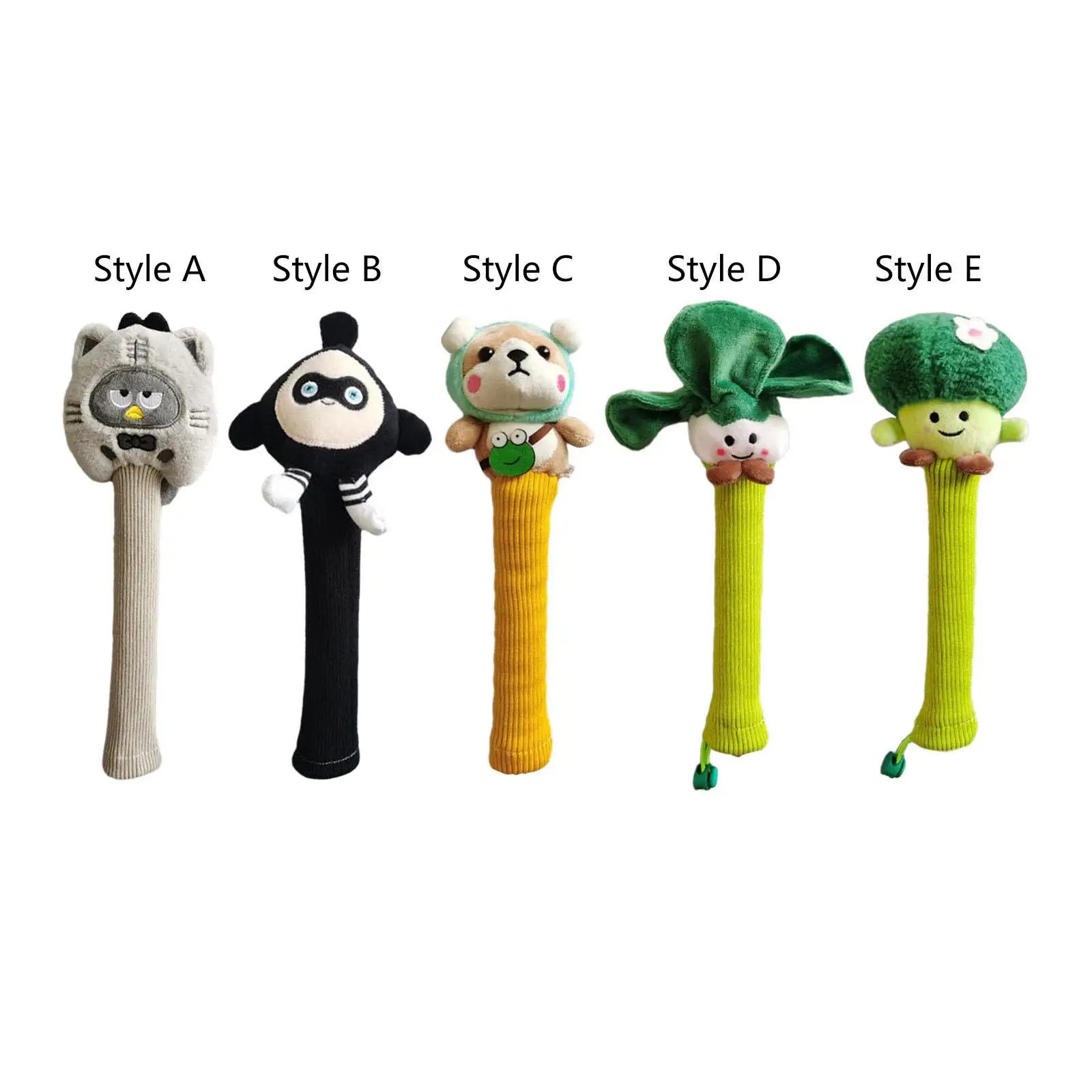 

Badminton Racket Handle Cover Non Slip Animal Doll Handcraft Gift Badminton Accessories Badminton Racket Grip Badminton Overgrip