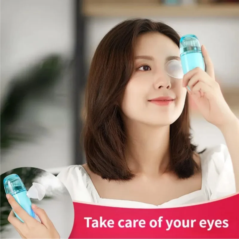 Eye Moistener Nano Spray Glasses Dry And Astringent To Relieve Fatigue Portable Usb Charging Eyewash Dry Eye Atomization