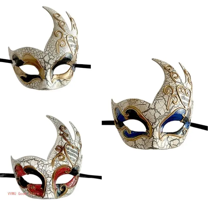 Masquerade Eyemask for Women Men, Masquerade Half Face Mask Costume Accsessories for Carnivals Proms, Halloween Eyemask