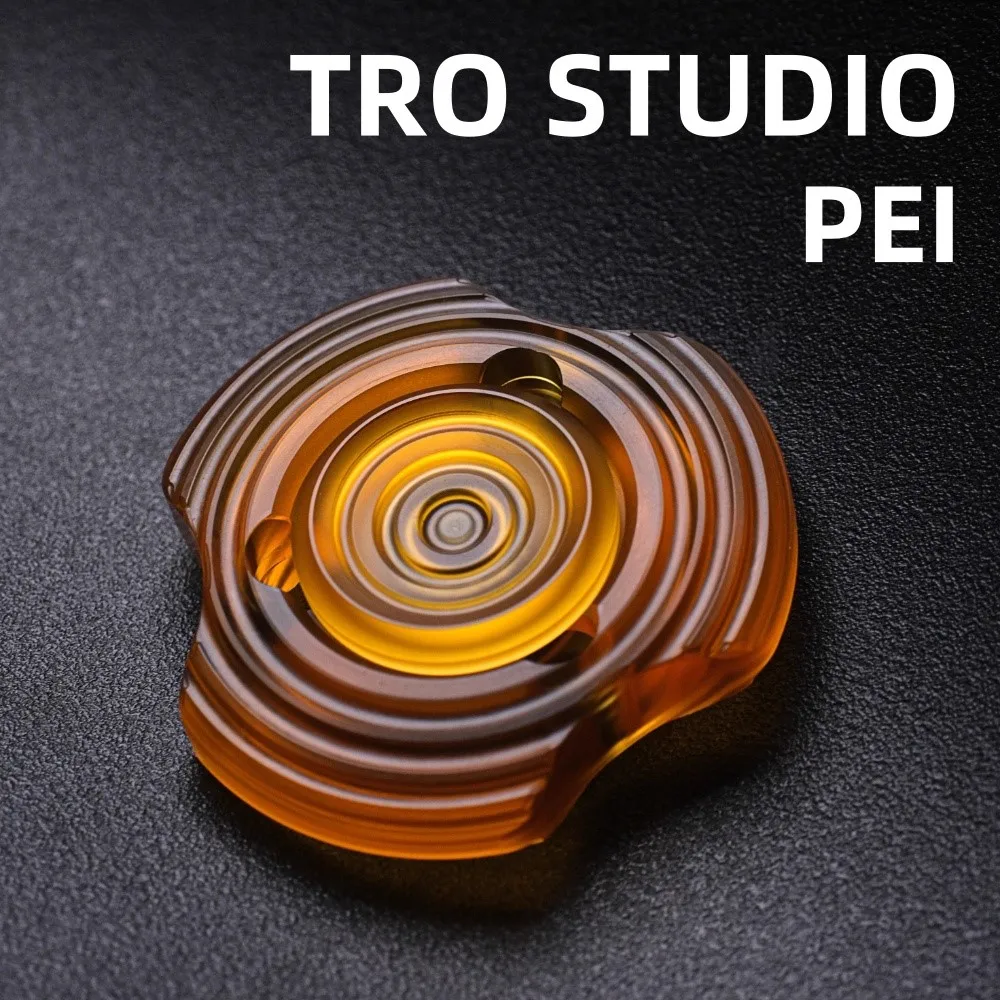 TRO STUDIO PEI Hartnäckiger Stein Fidget Spinner Zappelspielzeug für Erwachsene Angstlinderung Gadgets Fidgeting Spinner Sensorisches Spielzeug