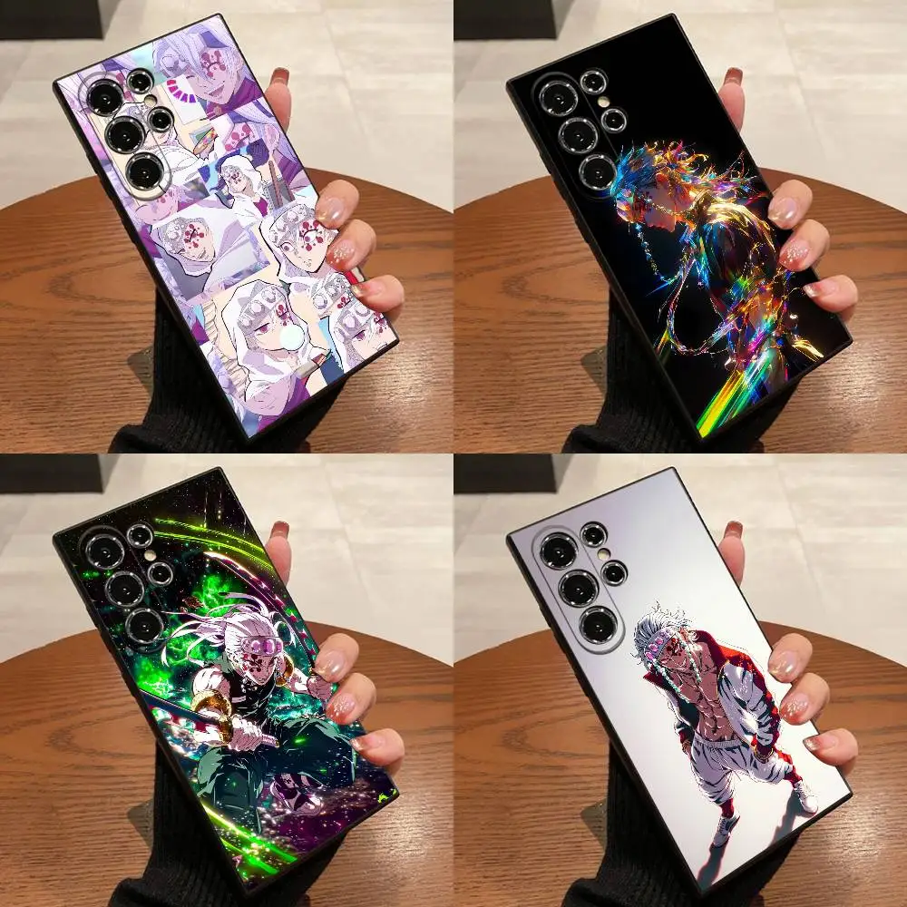 

D-Demon Tengen Uzui S-Slayer Phone Case For Samsung S25,S24,S21,S22,S23,S30,Ultra,S20,Plus,Fe,Lite,5G Black Box