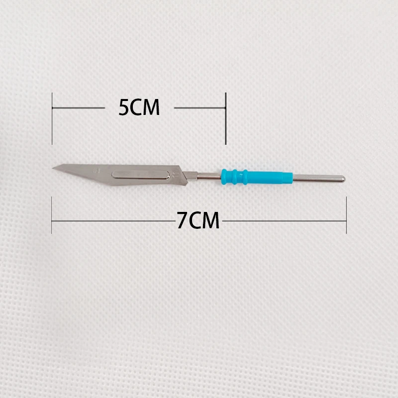 Alta Freqüência Electrocautery Electrocoagulação Electroion Tool Head Filamentous Agulha Tipo Flat Faca Tipo Eleito