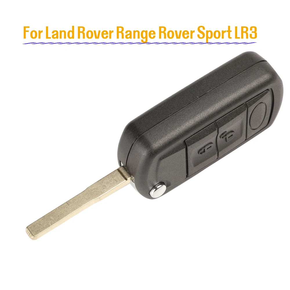 jingyuqin New Replacement Remote Car Key Case Fob Styling Shell Cover For Land Rover Range Rover Sport LR3 Discovery