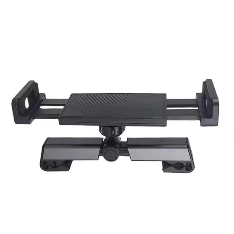 Super mobile accessories car flat bracket clip 360 degree rotation rear seat adjustable bracket multi-angle bracket foldable