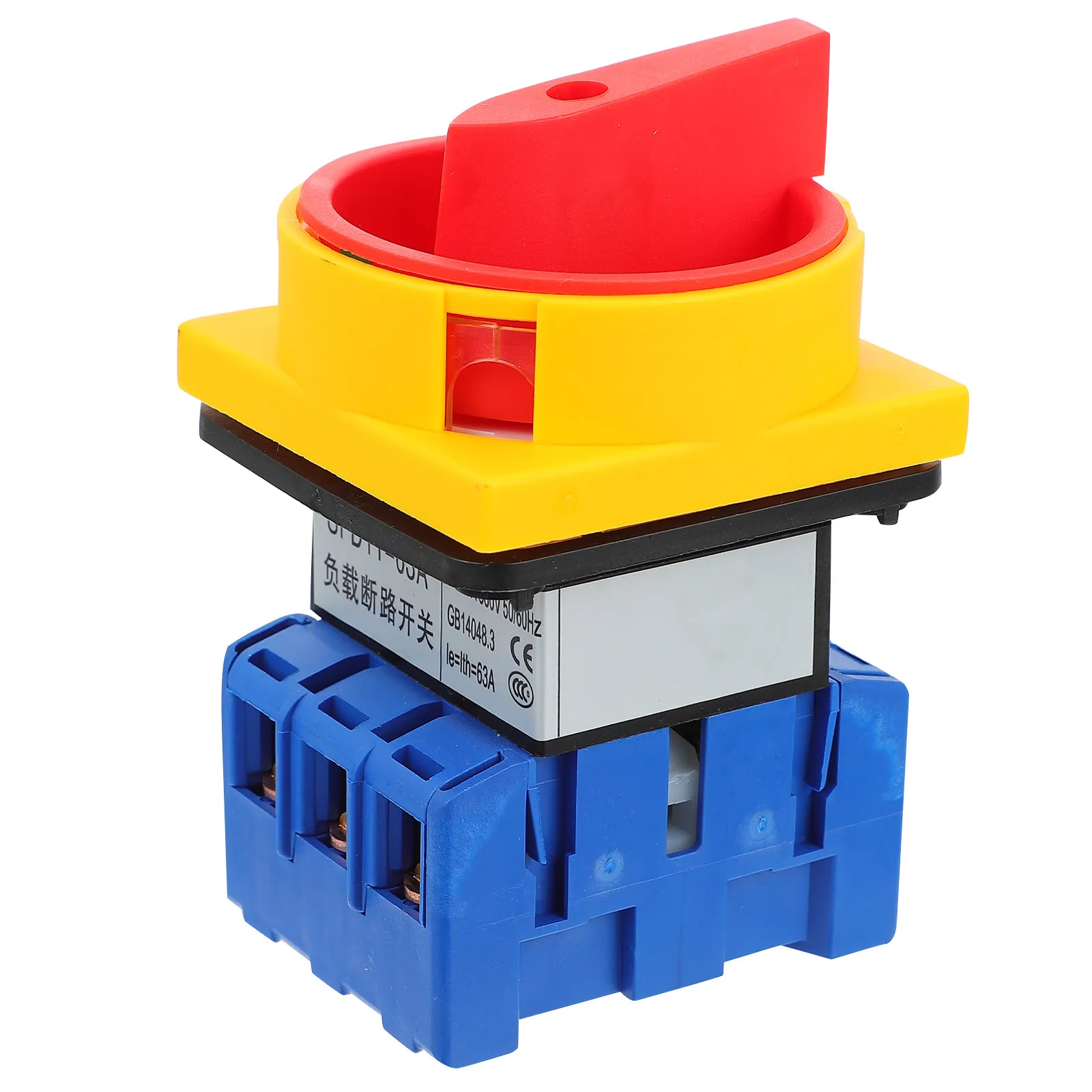 Picture 4: Universal 3 Poles Plastic Rotary on-Off Changeover Switch Power Circuit Breaker for Ac Ventilation Pump Changeover