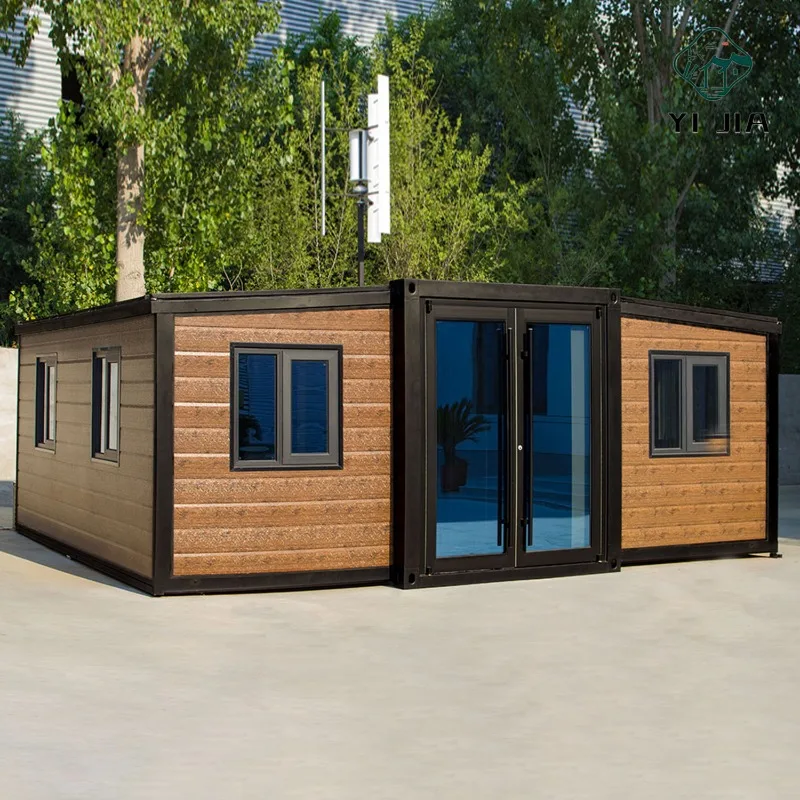 Container House 3 Bed Rooms Office Container 20FT Mobile Home Trailer Mobile Tiny House Folding House Prefabricated