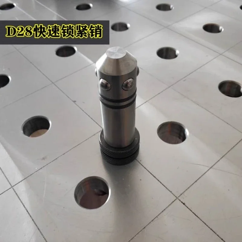 3pcs D28 Quick Locking Pins for Welding Tables/Fixture Jigs, Machinery Parts with Fast Release for Industrial Tools