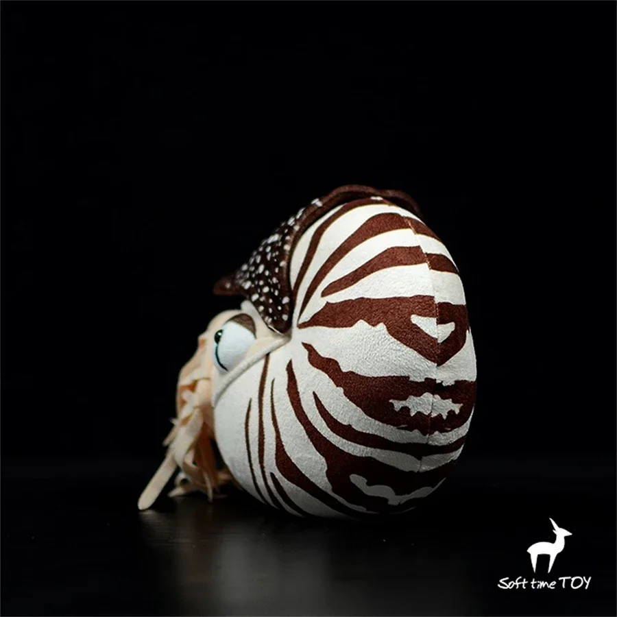 Nautilus High Fidelity Anime Cute Snail Plushie Conch Plush Toys Lifelike Animals Simulation Stuffed Doll Kawai Toy Gifts Kids