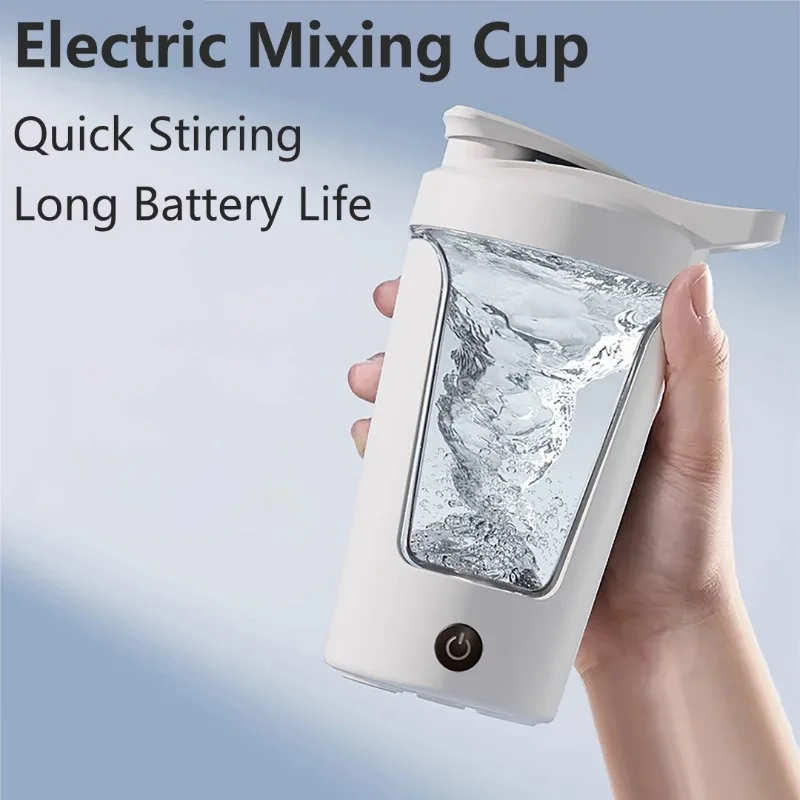 350ML Elettrico Polvere di Proteine Tazza di Miscelazione Shaker Automatico Bottiglia Mixer Shake Bottiglia Latte Caffè Frullatore Bollitore per