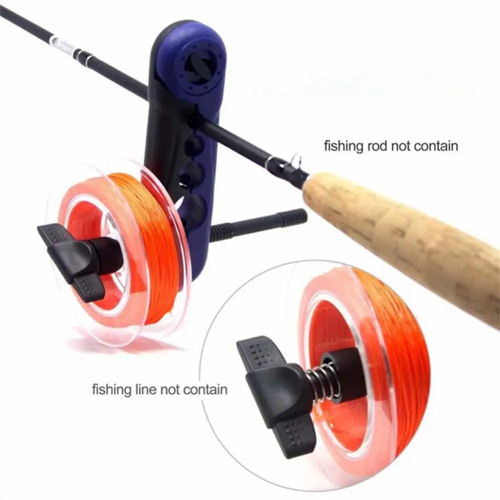 1pcs Portable Fishing Line Winder Spooler Reel Spool Spooler Machine Spinning  Reel Spool Fishing Line Spooling Machines