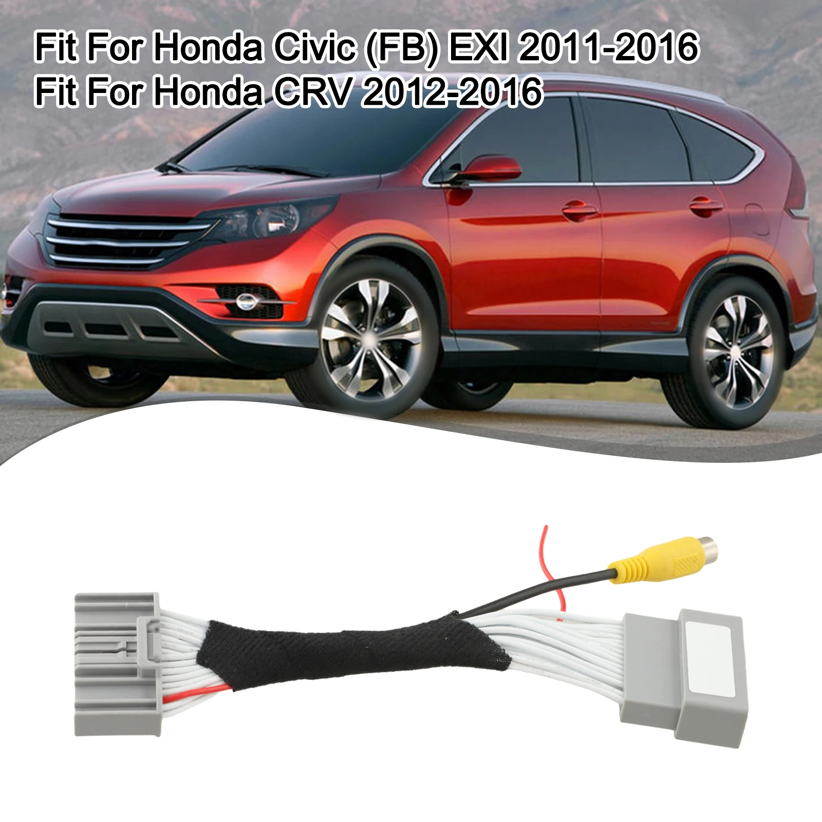 AUTO Rear View Cable Rear View Camera Adapter Cable Electronic Components For Honda-CRV High Quality Brand New