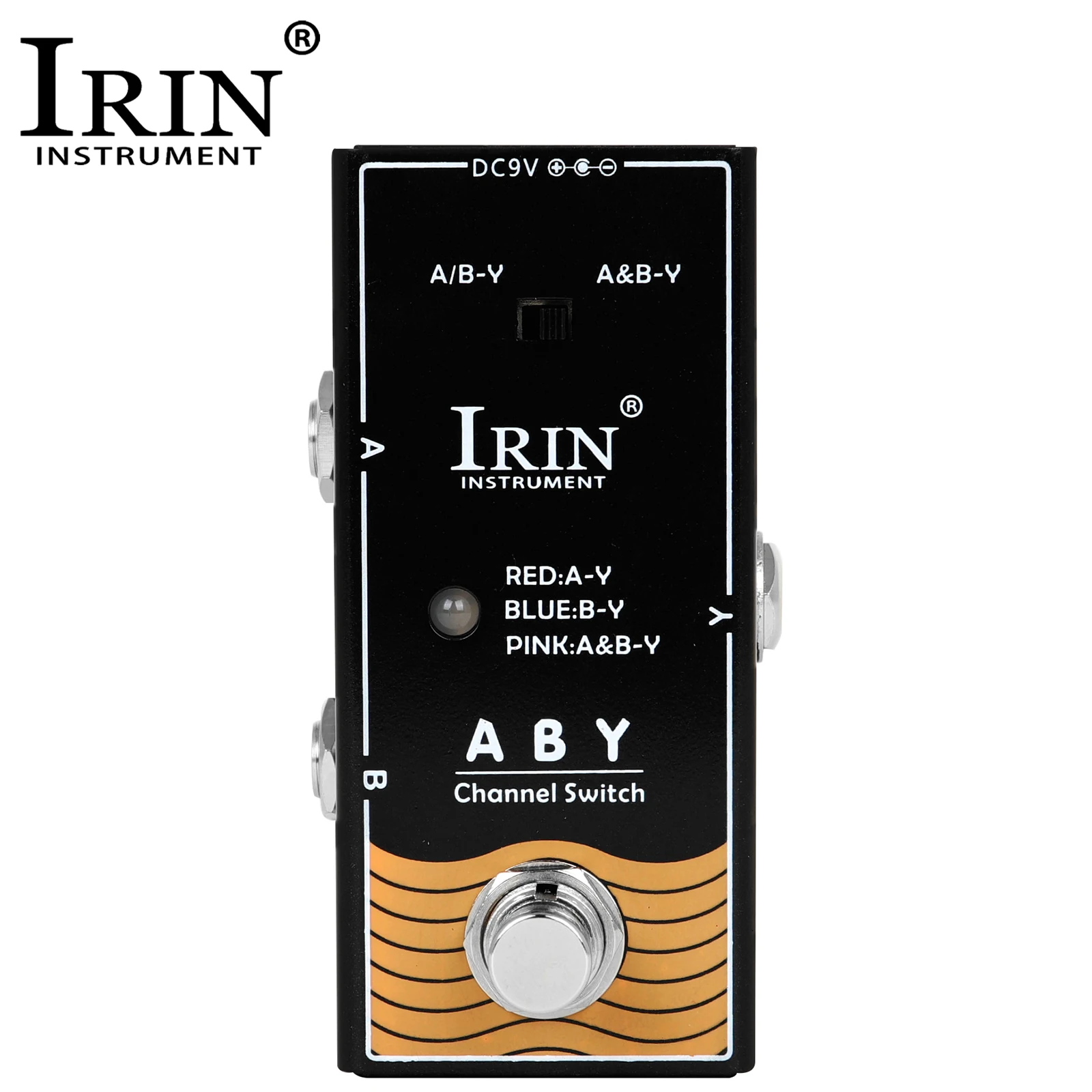 

IRIN RF-17 Electric Guitar Effect Pedal ABY Channel Switch Effect Pedal True Bypass Single Guitar Pedal Guitar Accessories&Parts