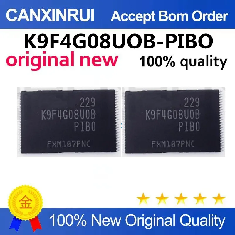 (5-100piezas)K9F4G08UOB-PIBO K9F4G08UOB-PI8 TSSOP-48 Flash Memory Chip In Stock