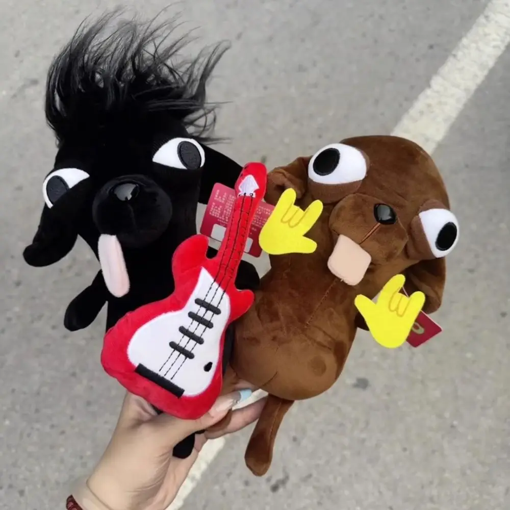 

Magnetic Stuffed Animals Chihuahua Plush Keychain Puppy Pet Black Color Stuffed Chihuahua Doll Kawaii Chihuahua Doll Keyring