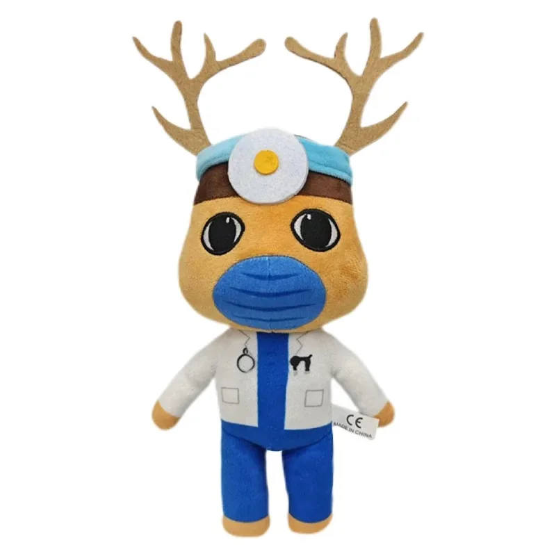 =Hot Game Animal Hospital Plush Toy Animal Hospital Anomaly Cat Dog Penguin Bunny Plushie Doll Toy Fans Collectible Gift