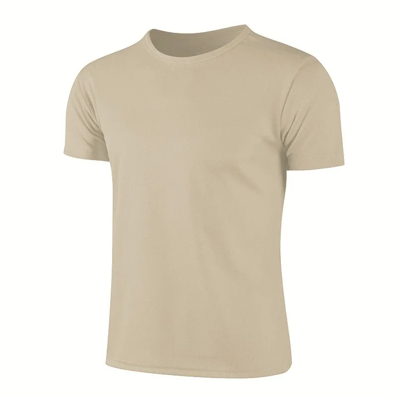 Sommer-T-Shirt mit Rundhalsausschnitt, schnell trocknend, kurzärmelig, Arbeitsuniform, Wahlkampf-T-Shirt für Männer und Frauen – Detail 13