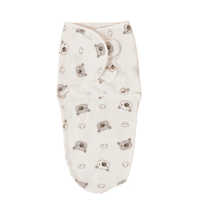 100%Cotton 0-3 Months Newborn Swaddle Sleepsack New Born Baby Swaddling Bedding