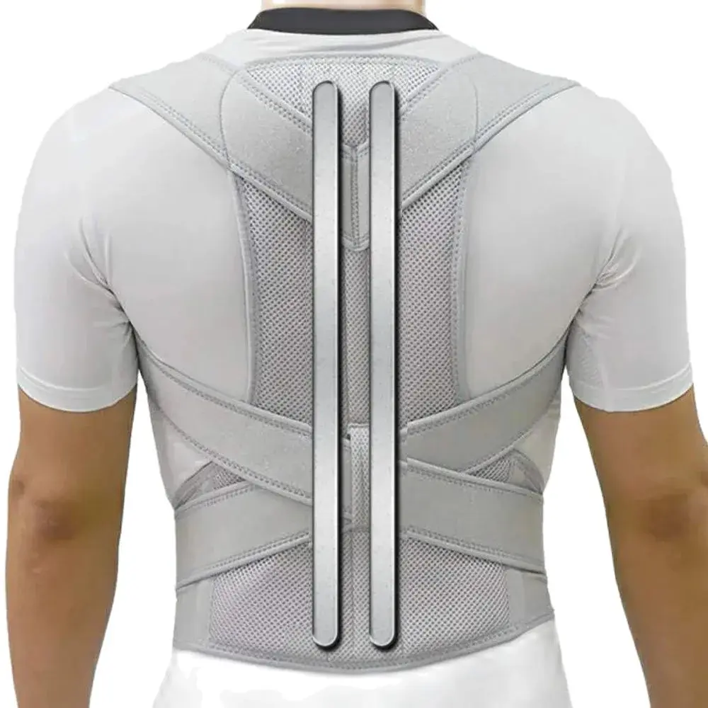 

Back Posture Brace Clavicle Support Stop Slouching Hunching Posture Corrector for Men Women Adjustable Back Trainer Health Care