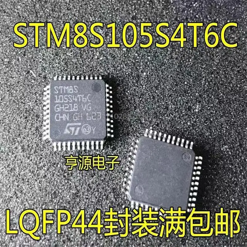 LQFP-44 IC MCU, STM8S105S4T6C, STM8, STM8S, STM8S105S, STM8S105S4T, STM8S105S4T6, 1-10 개