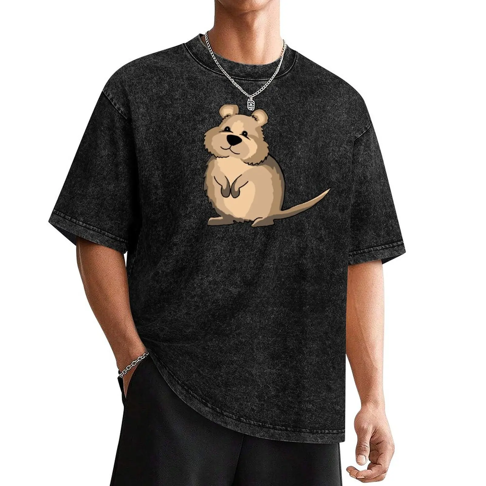 Quokka T-Shirt blue lock anime stuff new gifts and t-shirts men t shirts