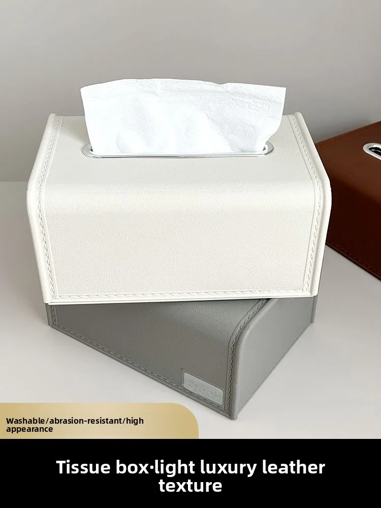 

Прямоугольный пластиковый органайзер для салфеток Ele: многофункциональный контейнер для хранения на журнальном столике в гостиной, для чайного сервиза