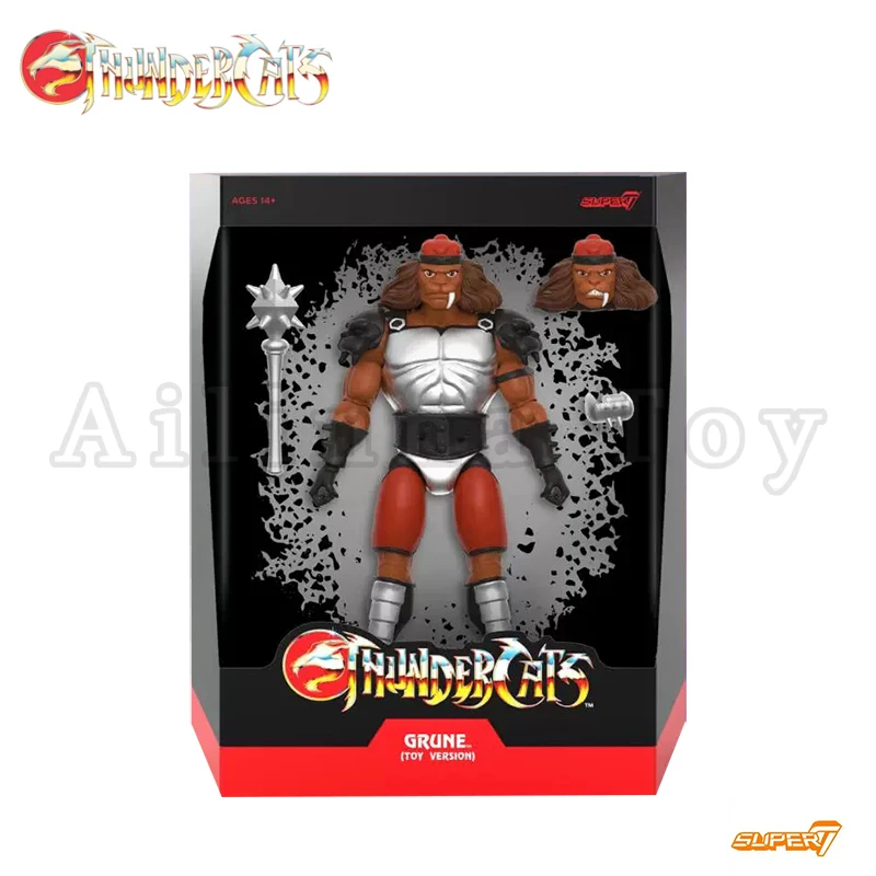 Super7 Thundercats 7inches Ultimates Grune Toy Version Anime Collection Movie Model For Gift