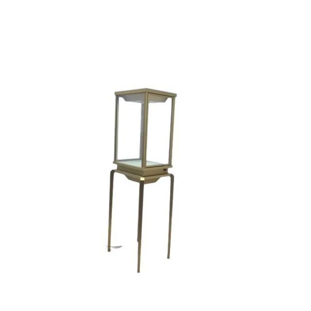 

Customized Rectangular High Stand Jewelry Display Cabinet for Showcases Office Retail Souvenir Jewelry Luxury Display Showcase