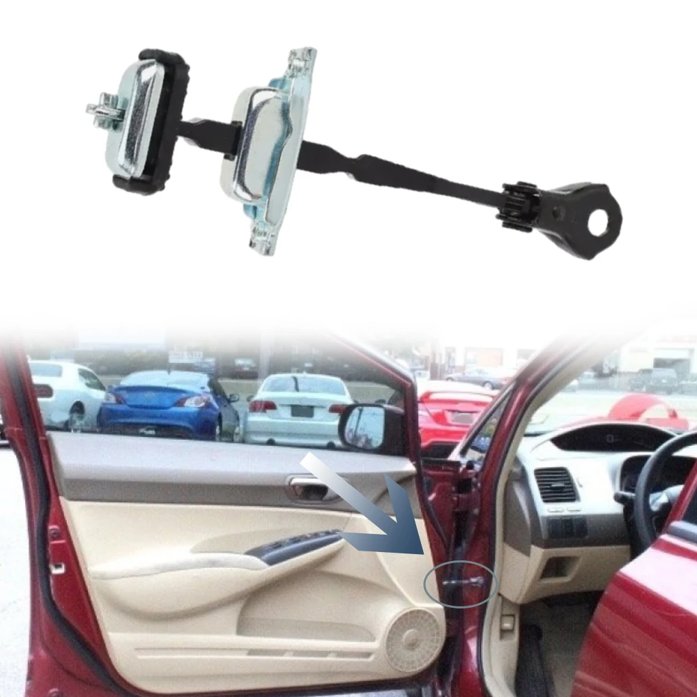 

Door Check Arm Stop Hinge Strap Limiter Front Rear Left Right for Honda Civic 2006 2007 2008 2009 2010 2011 72380SNA003 LHD