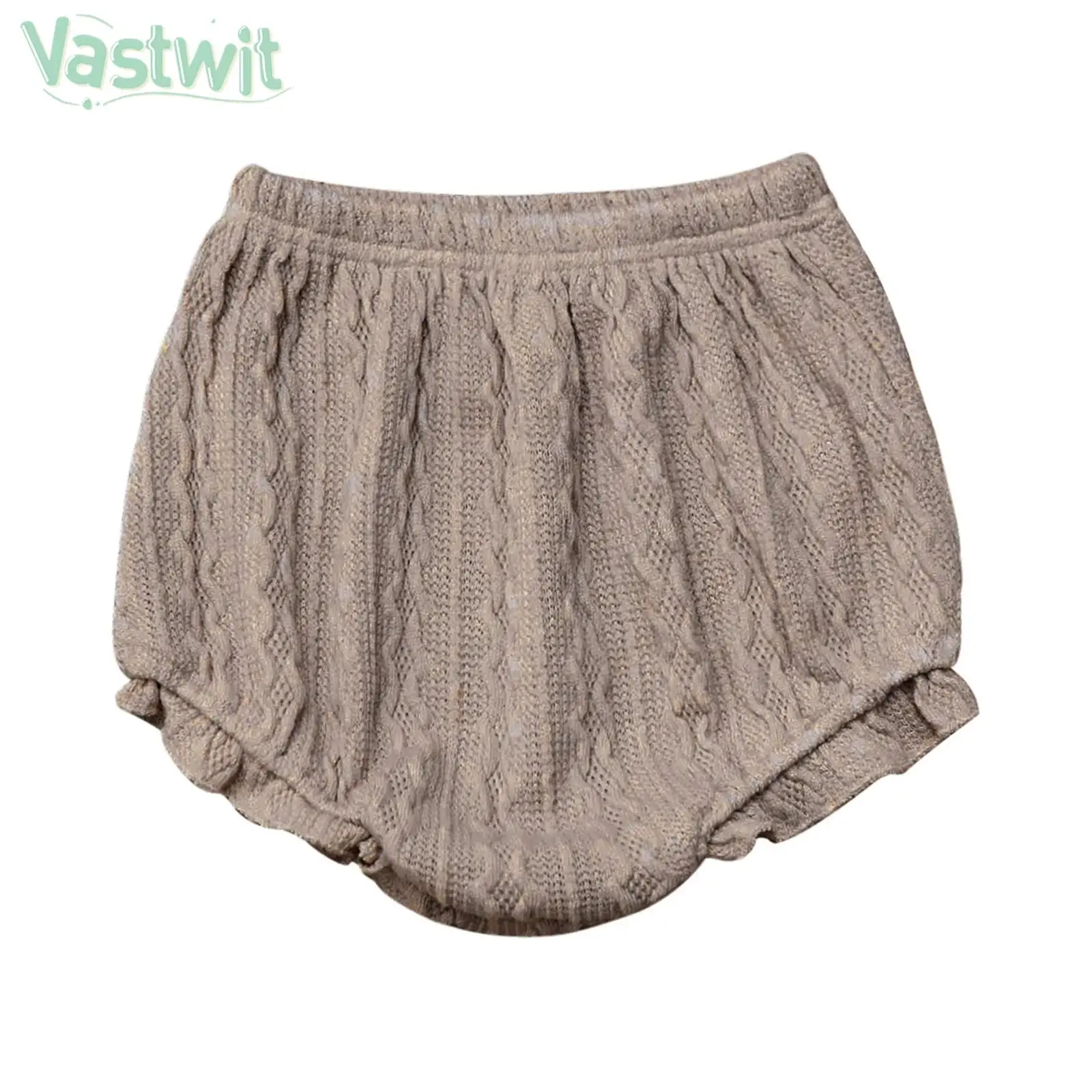 Infant Girls Knitted Shorts Training Underpants Spring Autumn Casual Soft Cozy Bloomers Knitwear PP Pants Baby Diaper Cover