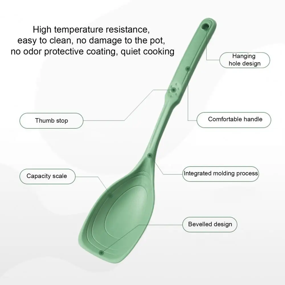 

Silicone Spatula with Measurement Markings Heat-resistant Spoon Kitchen Utensils Heat-resistant Silicone Cooking Utensils Set