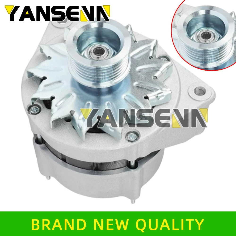 Alternator for Mercedes-Benz 190D 300CE 300SDL 70A 12V CW 6-Groove Pulley   0071545302, 0071545702, 0071545802, 007154540280