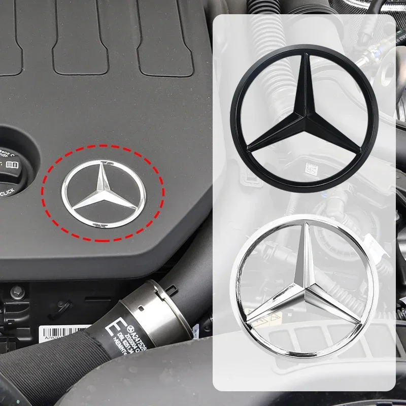 

Car Engine logo Hood hood tag Engine Badge For Mercedes W220 W221 W117 W166 W176 W177 W204 W205 W212 W213 GLE CLA GLA GLC GL ML